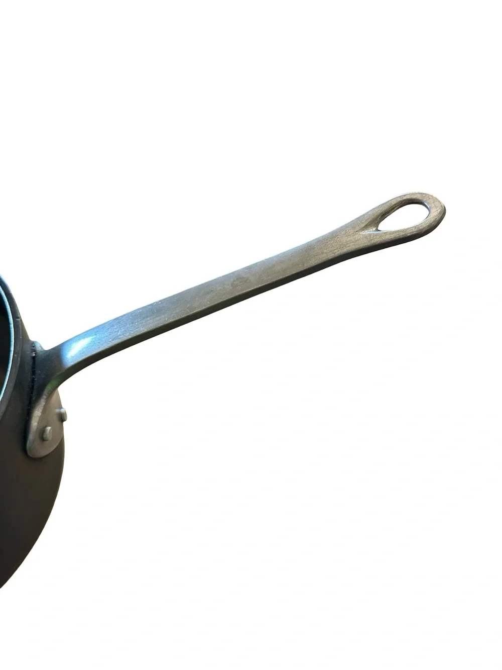 Black Saucepan with Silver Lid and Handle - Classic Nonstick Cookware